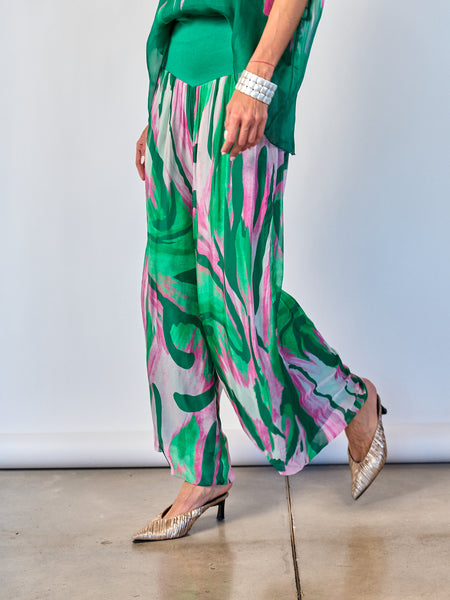Pantalón Fantasía Verde