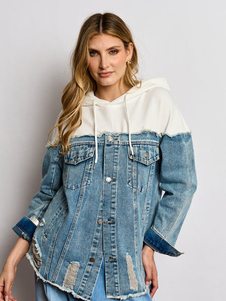 CHAQUETA BICOLOR