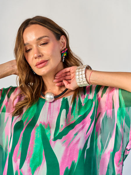 Blusa Fantasía Verde