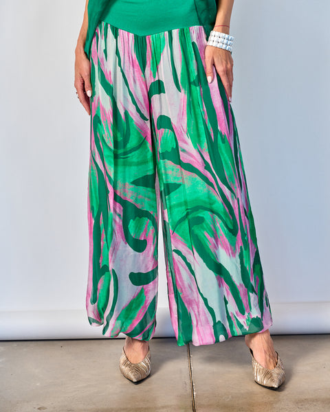 Pantalón Fantasía Verde