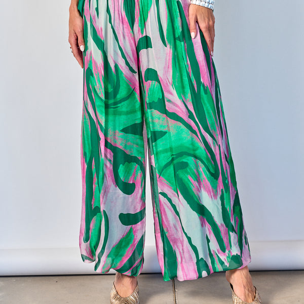 Pantalón Fantasía Verde