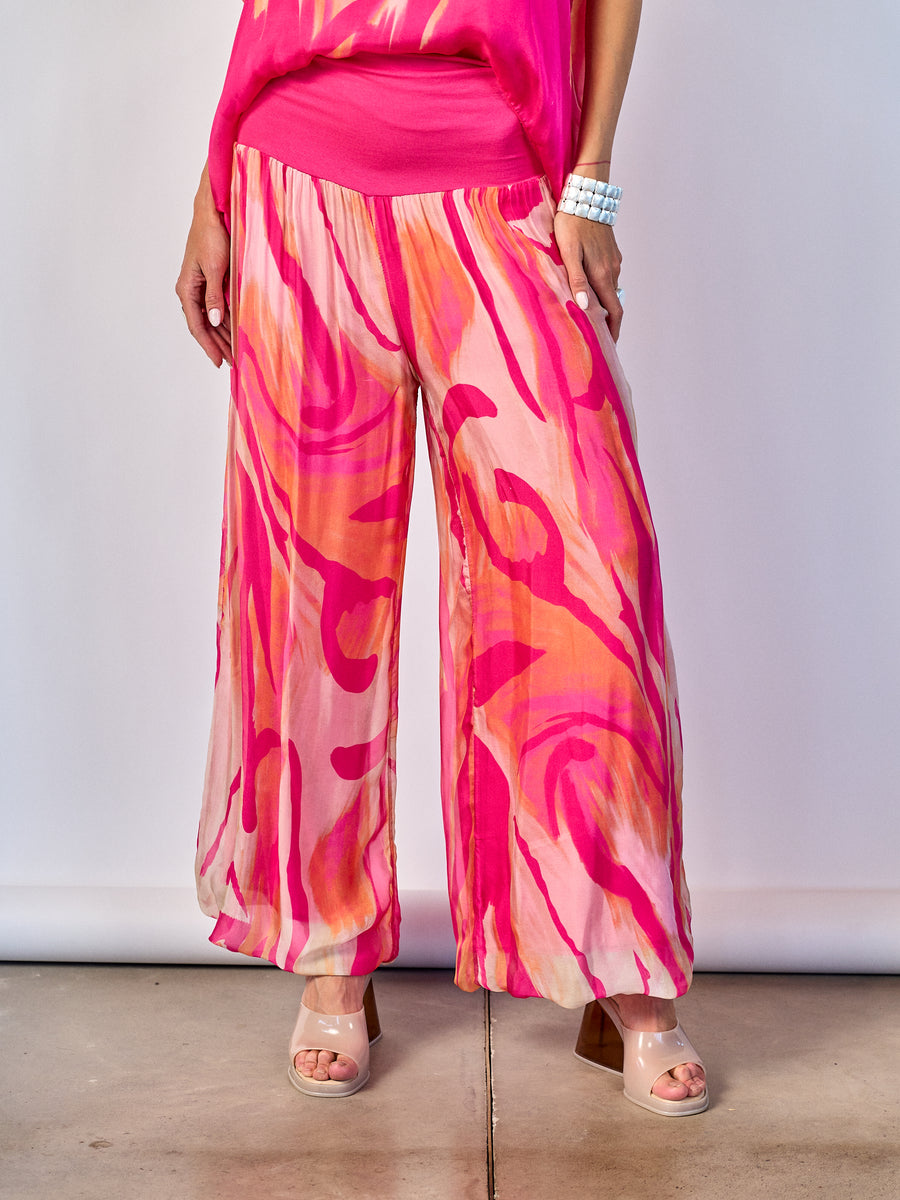 Pantalón Fantasía Fucsia