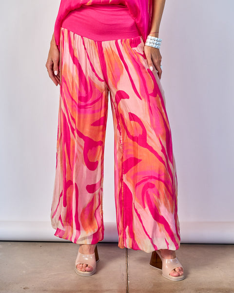 Pantalón Fantasía Fucsia