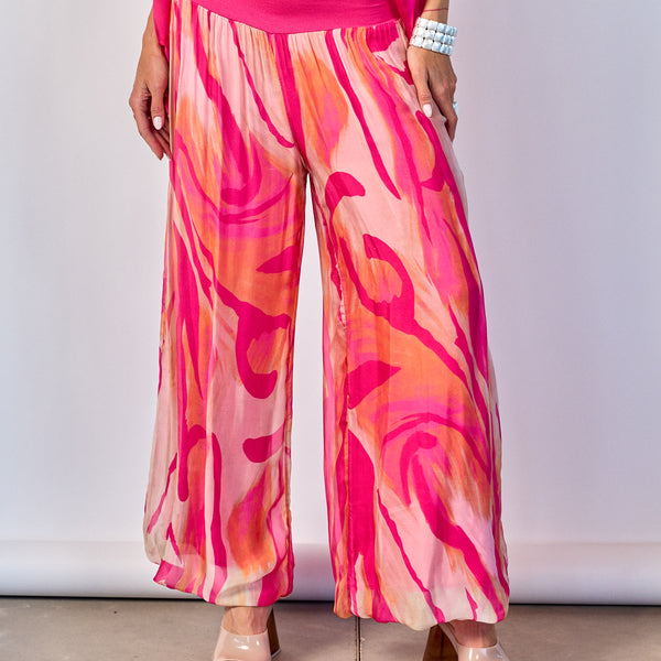 Pantalón Fantasía Fucsia