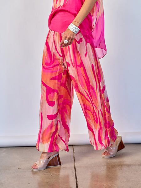 Pantalón Fantasía Fucsia