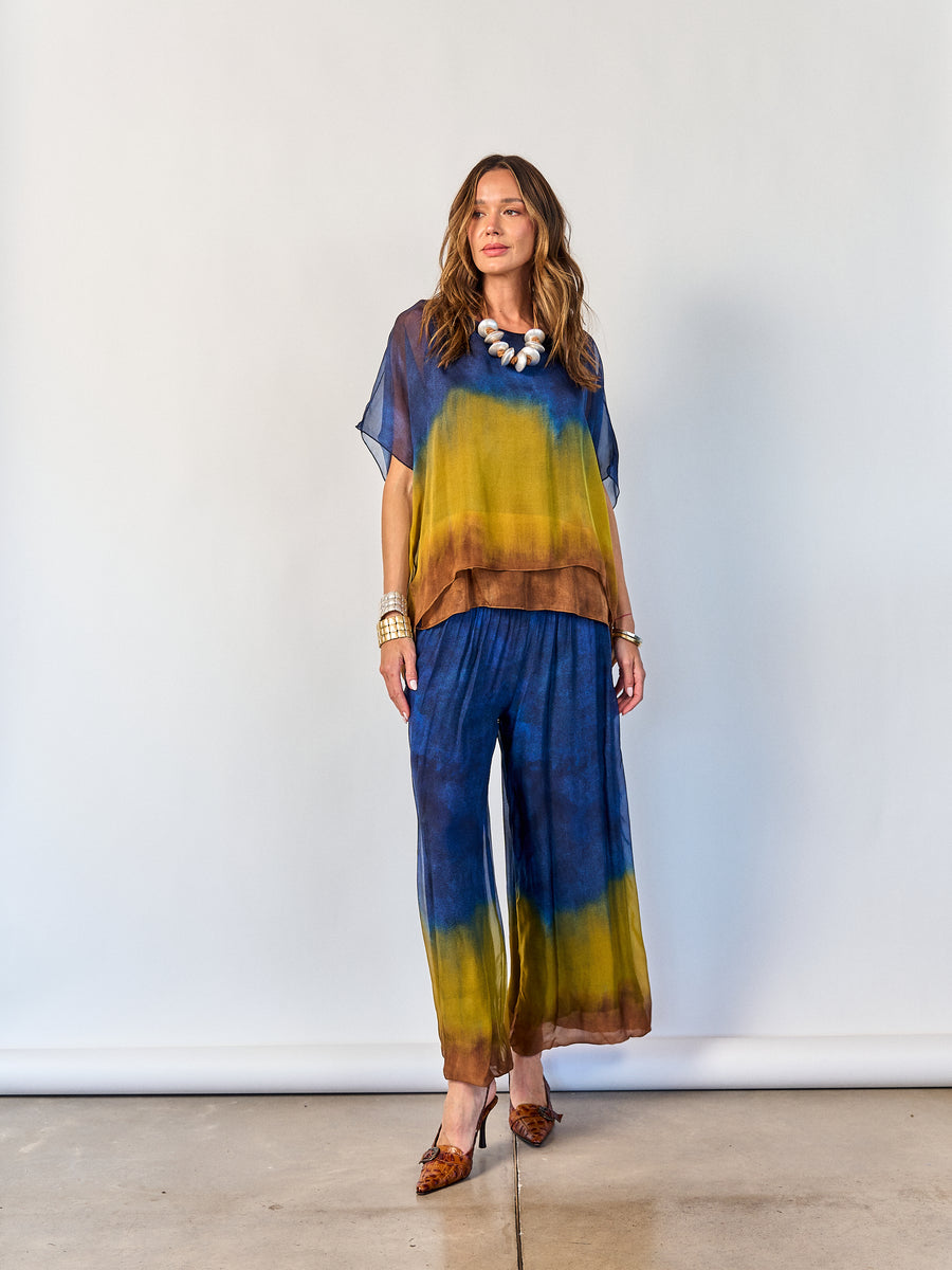 Blusa Degradé Azul