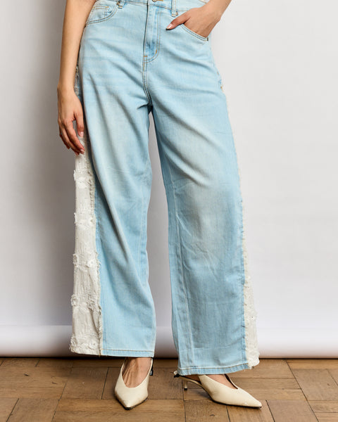 JEANS NOIR.