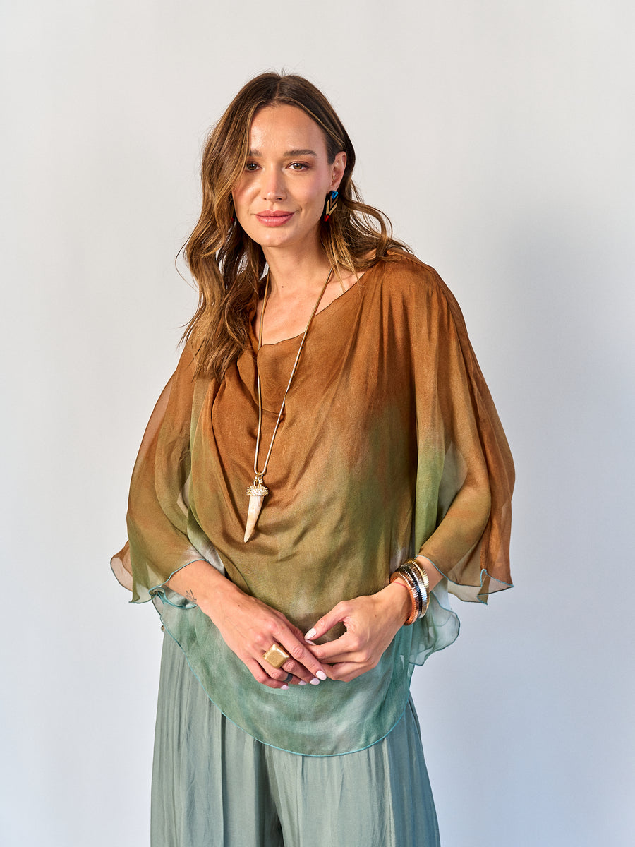 Blusa Victoria Café