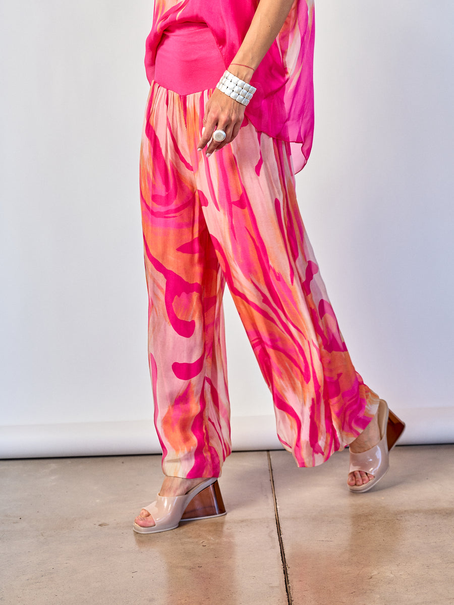 Pantalón Fantasía Fucsia