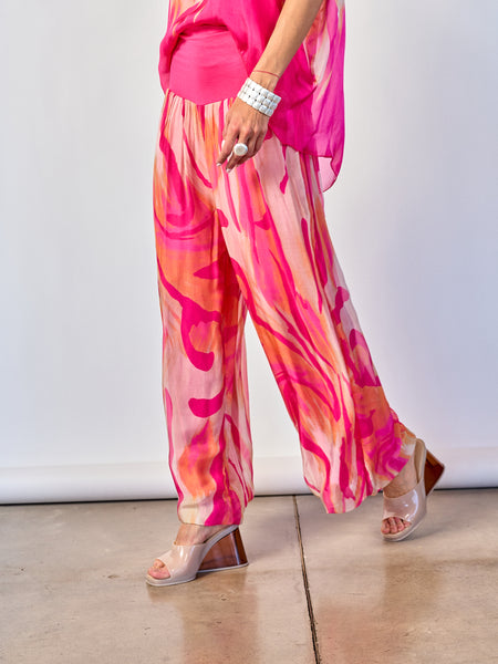 Pantalón Fantasía Fucsia
