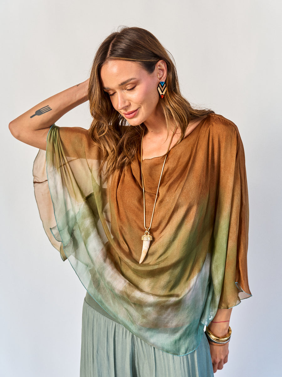 Blusa Victoria Café