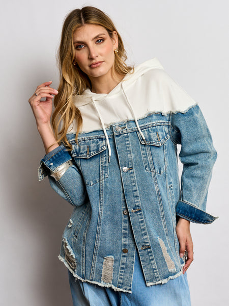CHAQUETA BICOLOR
