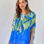 Blusa Fantasía Azul