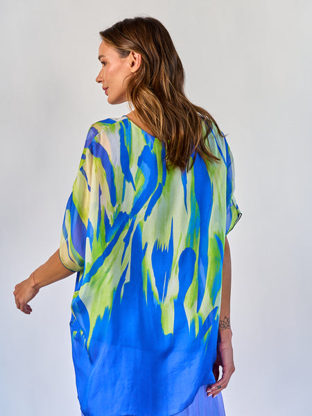 Blusa Fantasía Azul