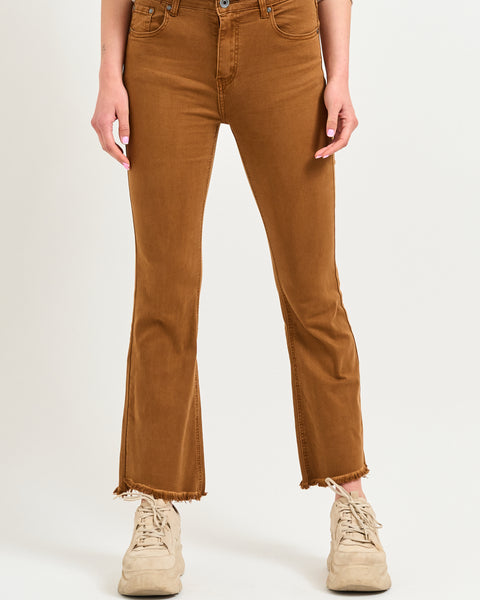 Jeans Flared Canela