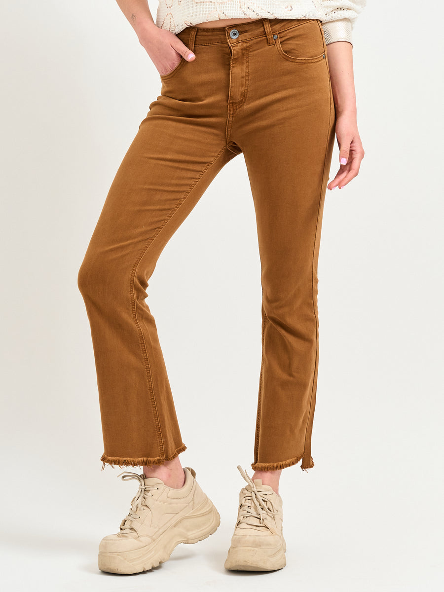 Jeans Flared Canela