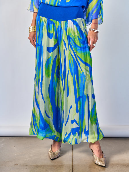 Pantalon Fantasía Azul