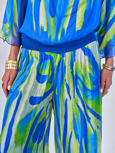 Pantalon Fantasía Azul