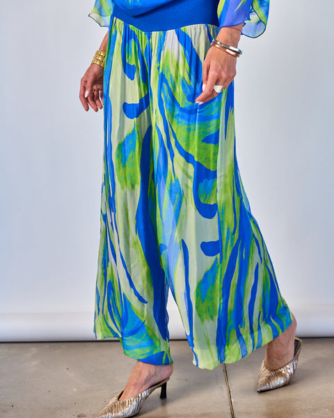 Pantalon Fantasía Azul