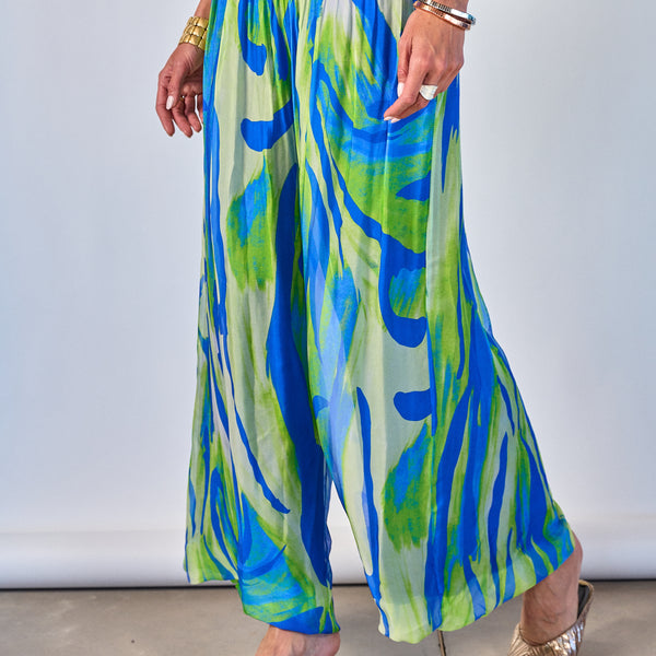 Pantalon Fantasía Azul