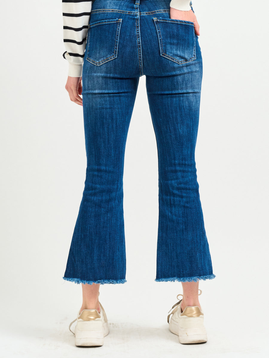 Jeans Flared Azul