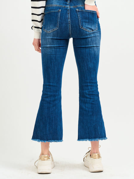 Jeans Flared Azul