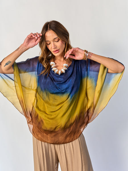 Blusa Victoria Azul