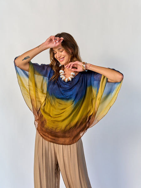 Blusa Victoria Azul