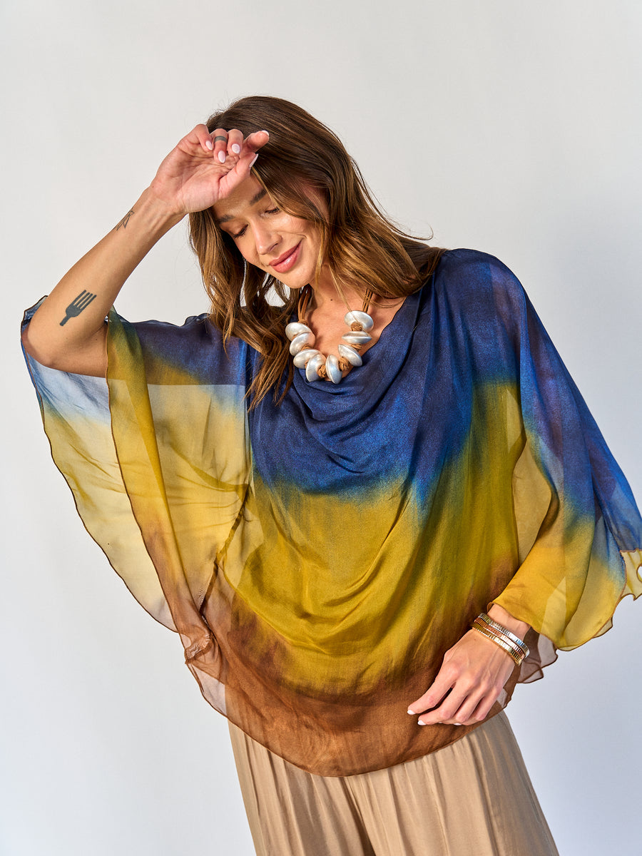 Blusa Victoria Azul