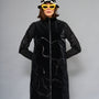 Parka Aplicación Negra