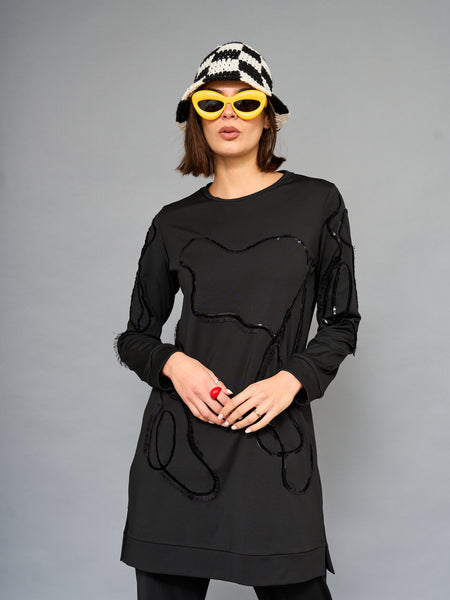 Conjunto  Aplicación Negro