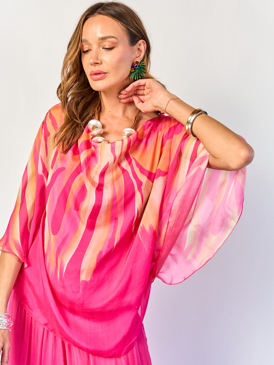 Blusa Leonor Fucsia