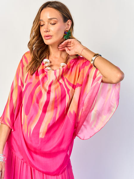 Blusa Leonor Fucsia