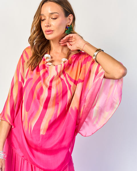 Blusa Leonor Fucsia