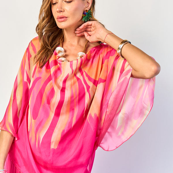 Blusa Leonor Fucsia