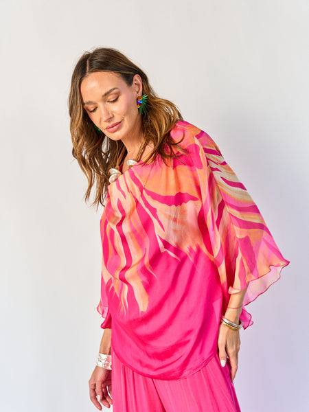 Blusa Leonor Fucsia
