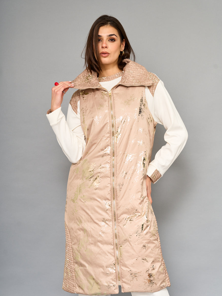 Parka Blush Beige Dorada