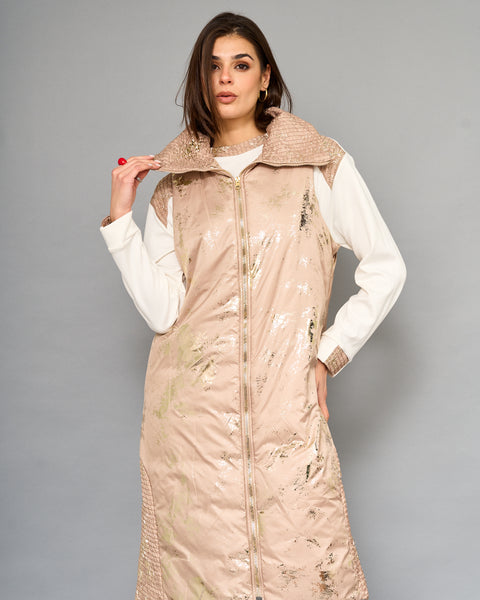Parka Blush Beige Dorada