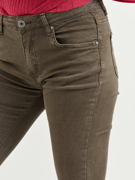 Jeans Flared Taupe