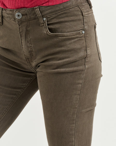 Jeans Flared Taupe