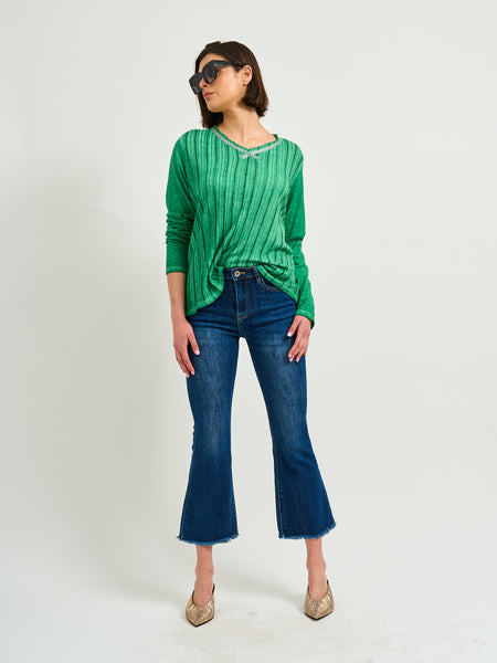 Polera Algodón Verde