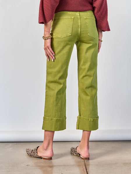 Pantalón Bota Pistacho