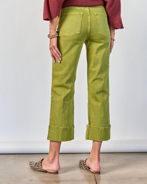 Pantalón Bota Pistacho