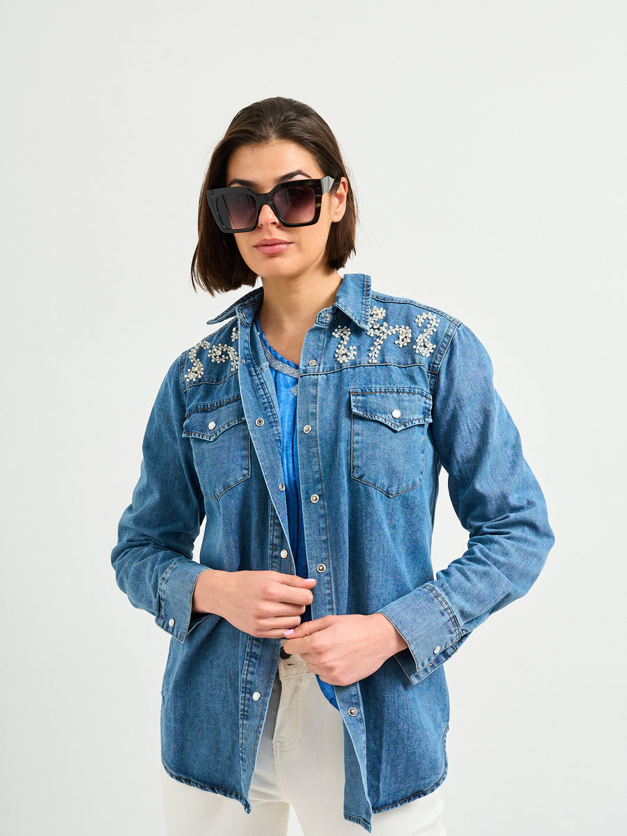 Blusa Diana Perlas