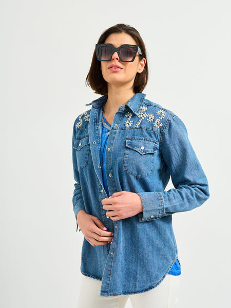 Blusa Diana Perlas