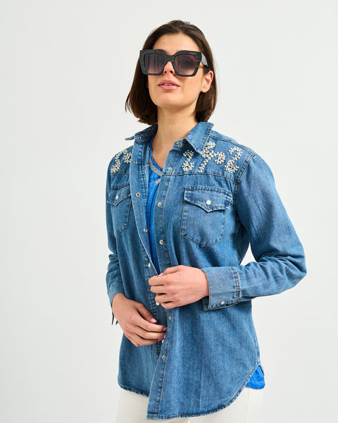 Blusa Diana Perlas