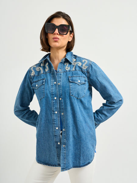 Blusa Diana Perlas