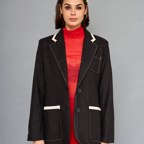Blazer Negro Vivo