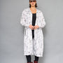 Impermeable Print Blanco