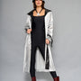 Impermeable Bicolor Plateado